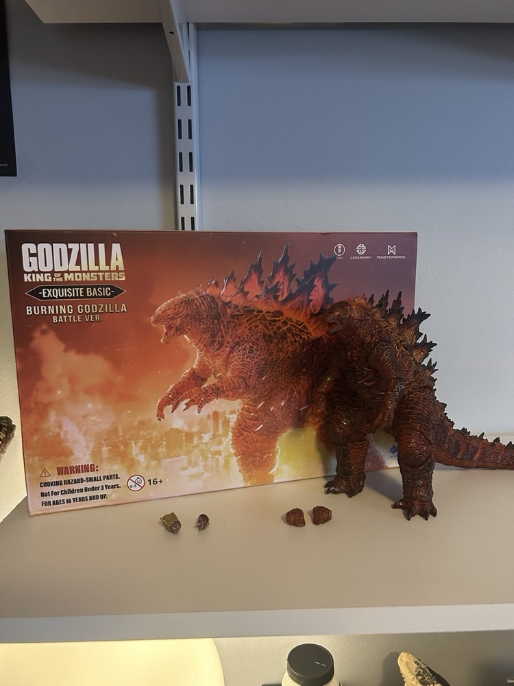 WF Exclusive Hiya Toys Burning Godzilla Battle Action Figure