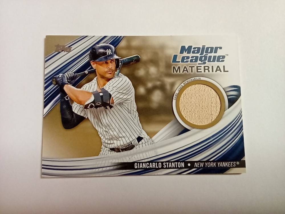 🚨2023 Topps Gaincarlo Stanton /50 BAT RELIC CARD Major League Matirial🚨