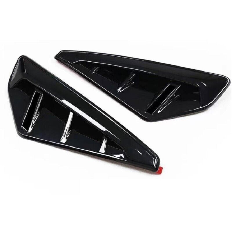 Gloosy Black Side Fender Air Vent Trim Cover Fit For BMW X5 G05 2018 Upgrade X5M