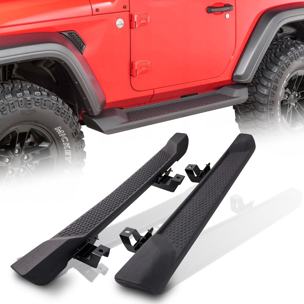6 Inches Side Steps OE Running Boards for Jeep Wrangler  JL 2 Doors 2018-2025