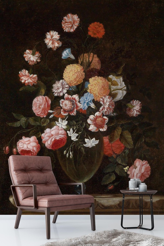 3D Flowers Still Life Oil Painting Wall Murals Wallpaper Murals Wall Sticker 84