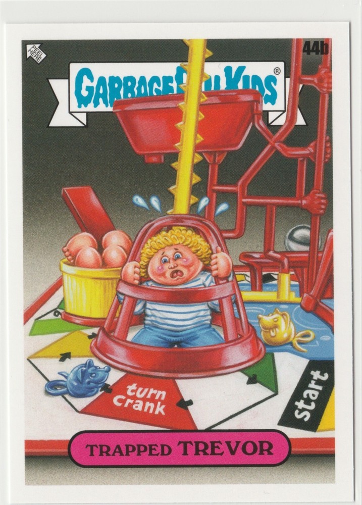 Trapped Trevor 44b Garbage Pail Kids GPK 2024 Kids At Play KAP Trading Card