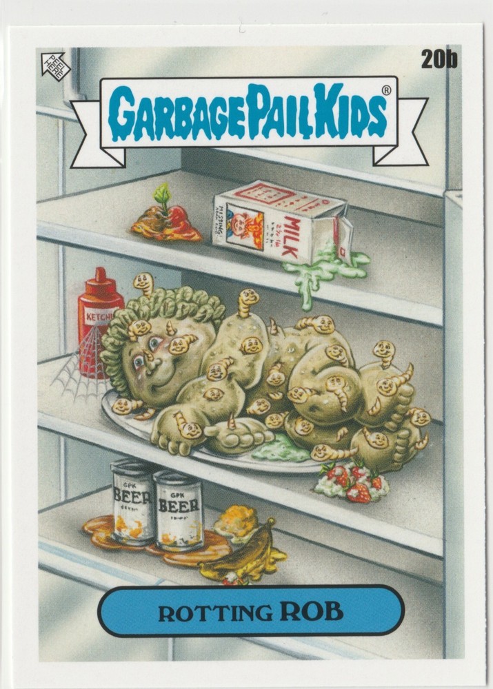 Rotting Rob #20b Garbage Pail Kids GPK 2021 Food Fight Series Trading Card