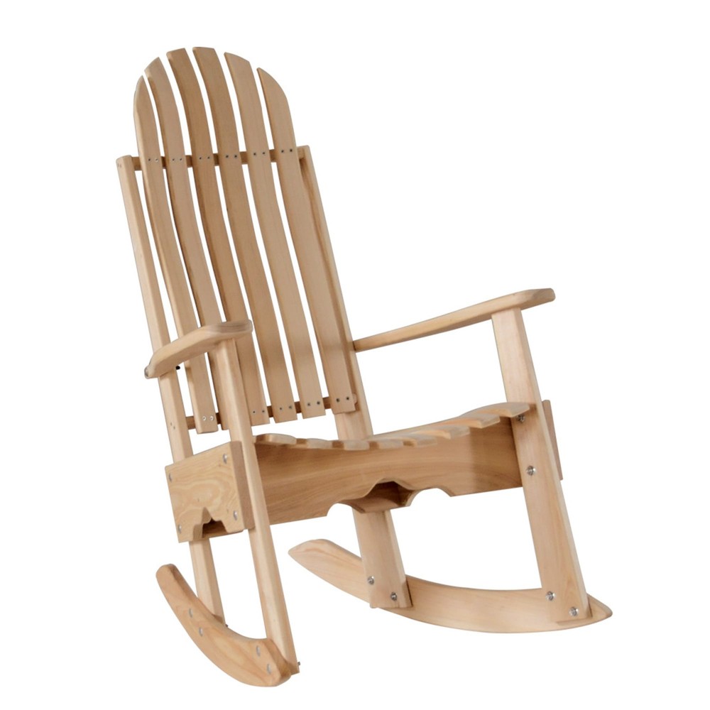 Hershey Way C6100 Amish Cypress Wood Indoor Outdoor Rocking Chair