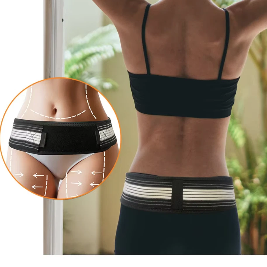 Double-layer thickened abdominal belt for pelvic tilt correction on sale  