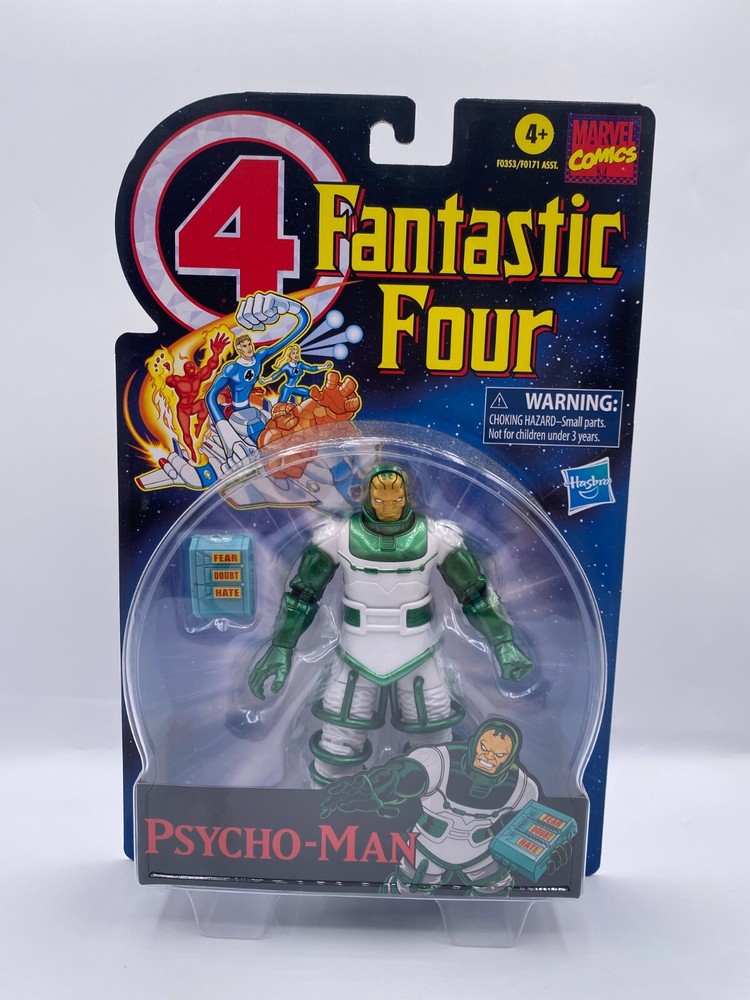 Psycho Man Retro Fantastic Four Action Figure Hasbro Marvel Legends Series