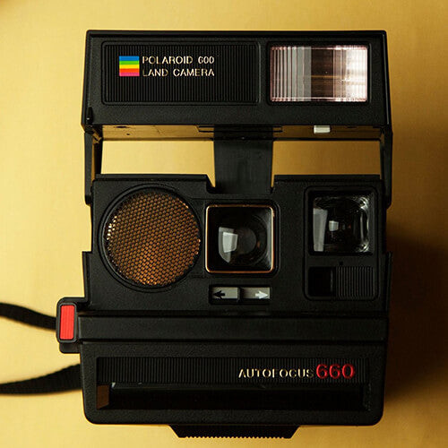 Polaroid 660 Sun Sonar Autofocus 600 Instant Film Camera