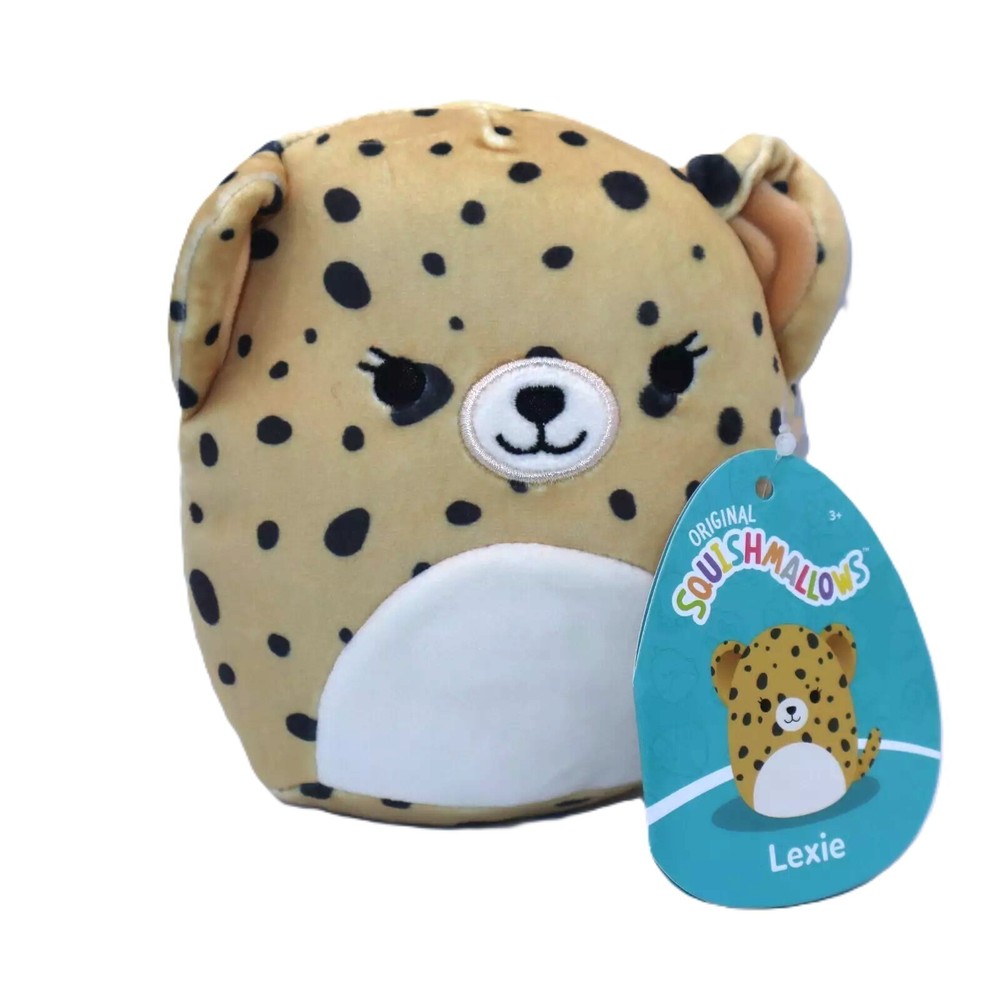 Squishmallows Lexie the Leopard 5 Inch Soft Plush Toy