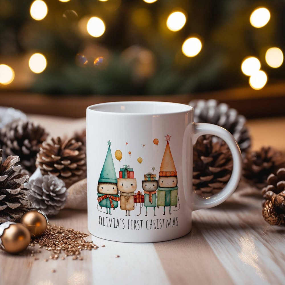 Personalized Kids Christmas Hot Chocolate Mug  