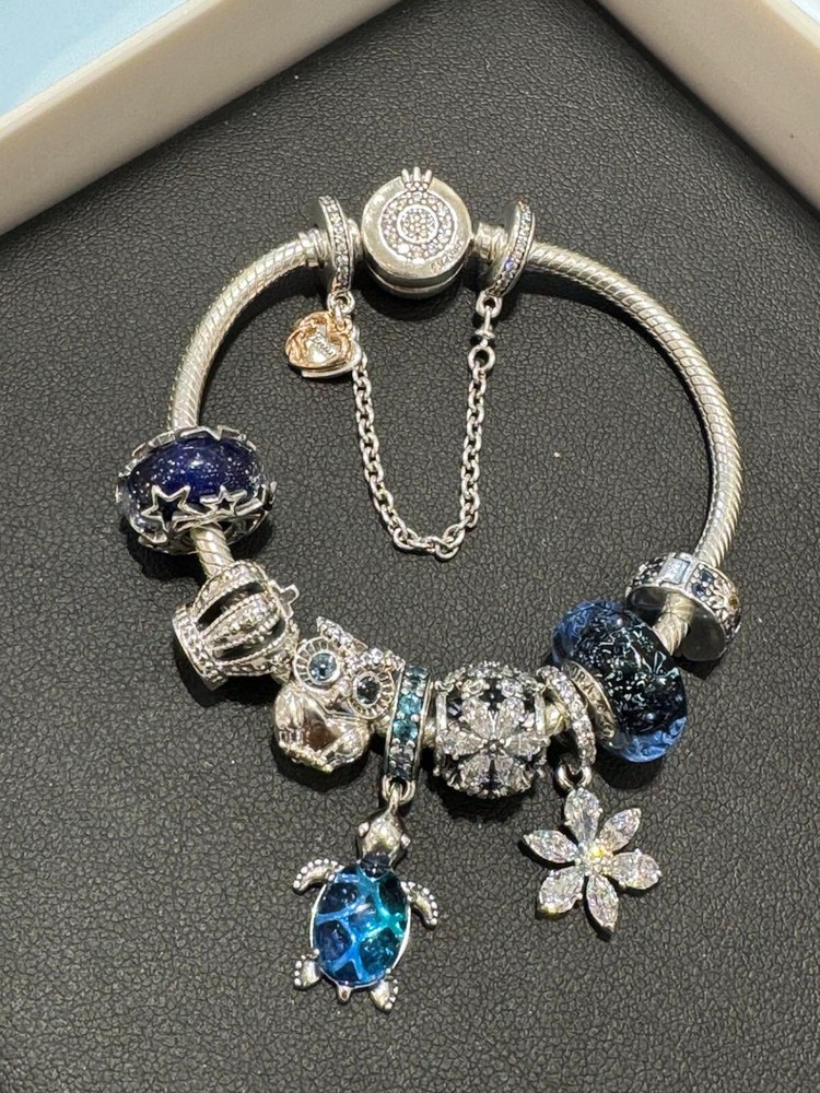 Pandora Charm Bracelet Genuine Pre-Owned Excellent Condition Affordable