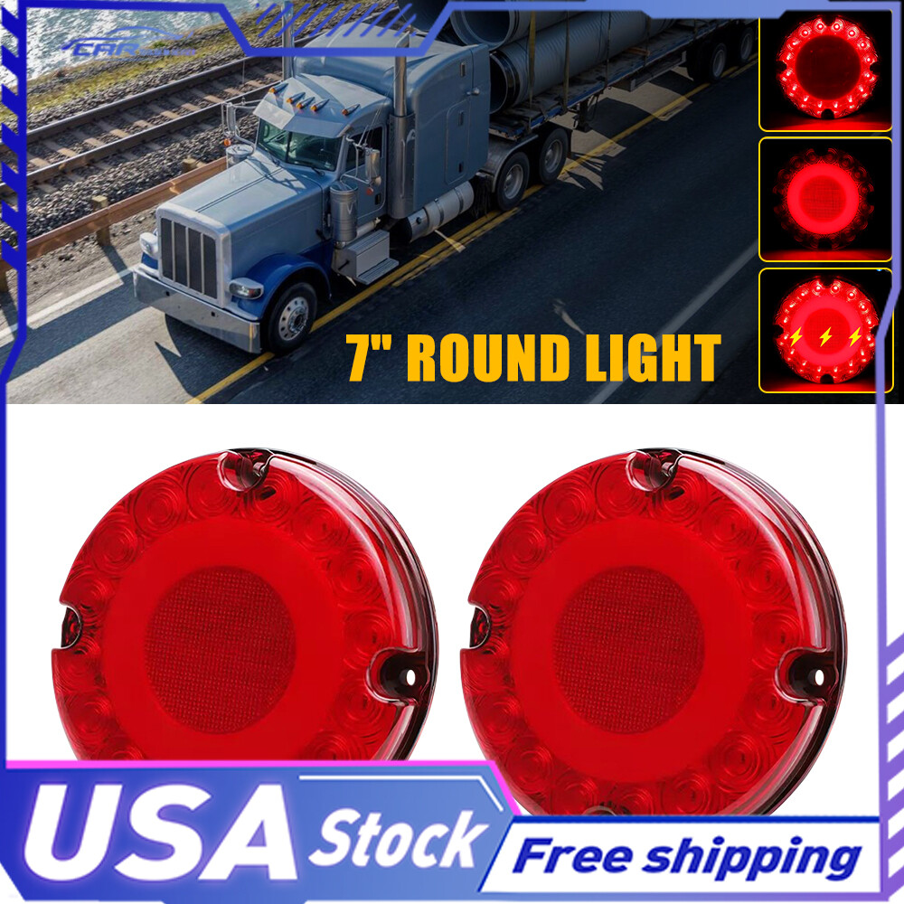 For Truck Trailer Bus 2x Round 7