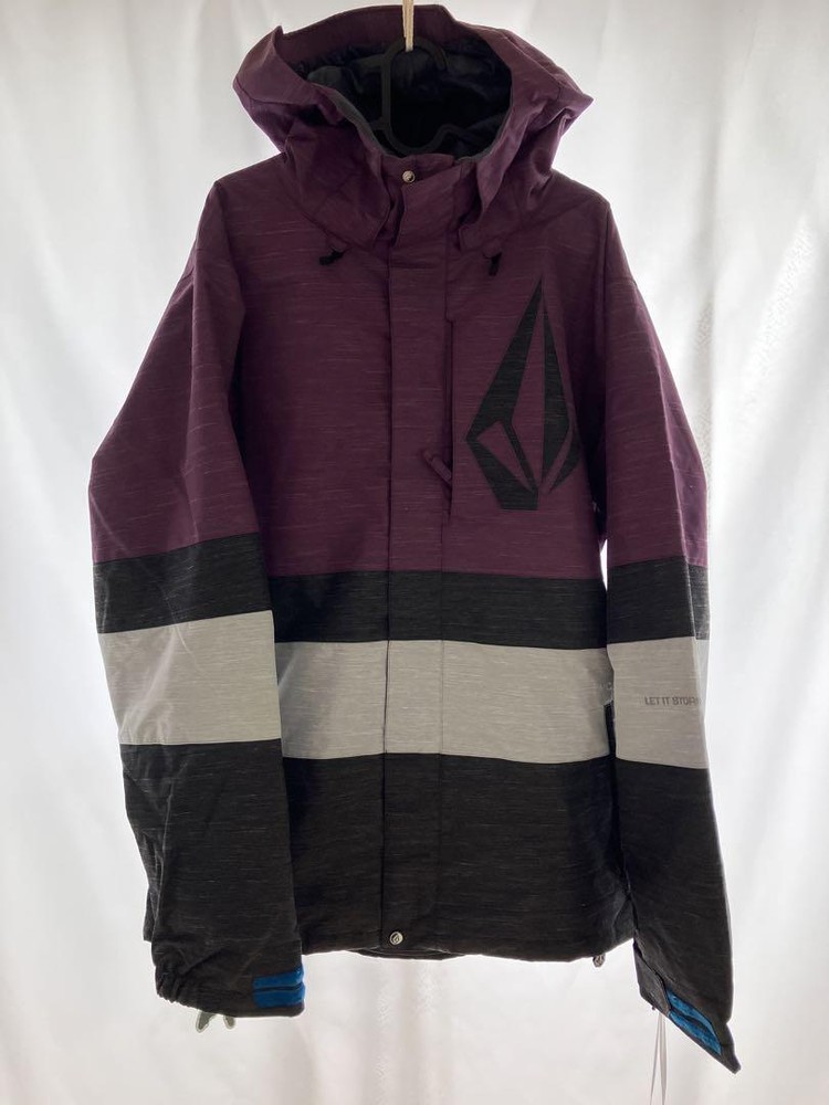 Volcom Snowboard Jacket Mens Size M Purple