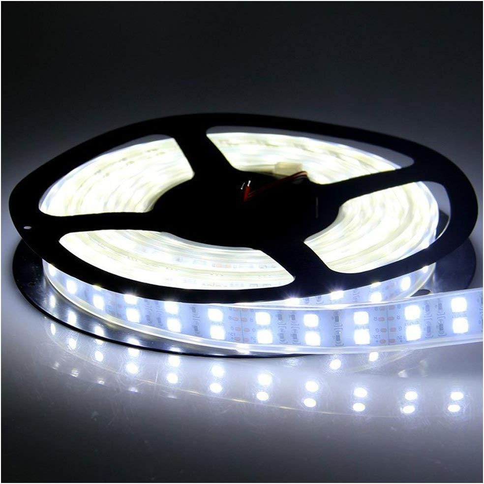 16.4ft Double Row 600LED 5050 SMD Flexible Strip Light 12V DC Bright Lighting