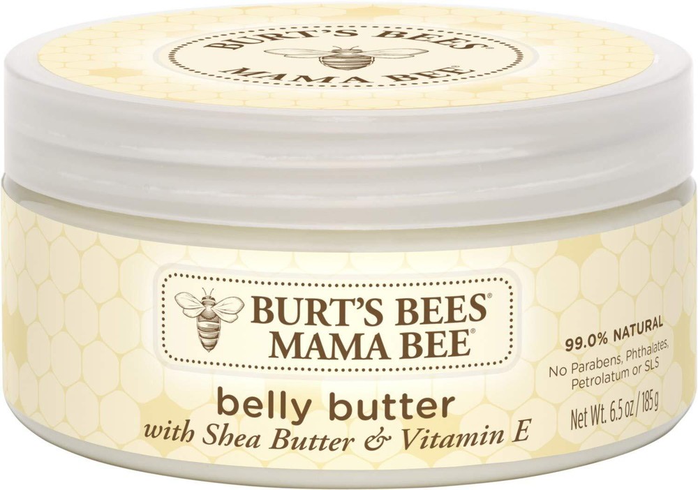 Burt Bees Mama Bee Belly Butter W/ Lactic Acid Unscented Lotion 6.5 Fl Oz