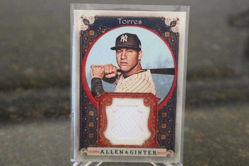 2023 Topps Allen & Ginter - Relics B #AGRB-GT Gleyber Torres (MEM)