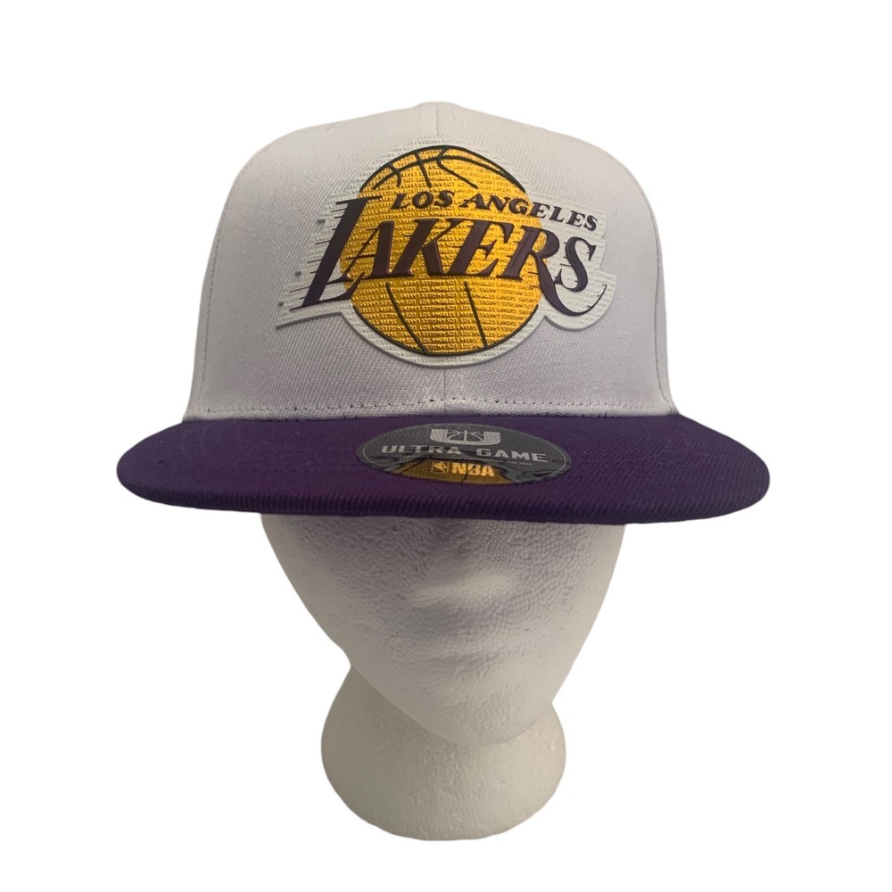 Ultra Game Los Angeles Lakers NBA Basketball Snapback Adjustable Hat Cap