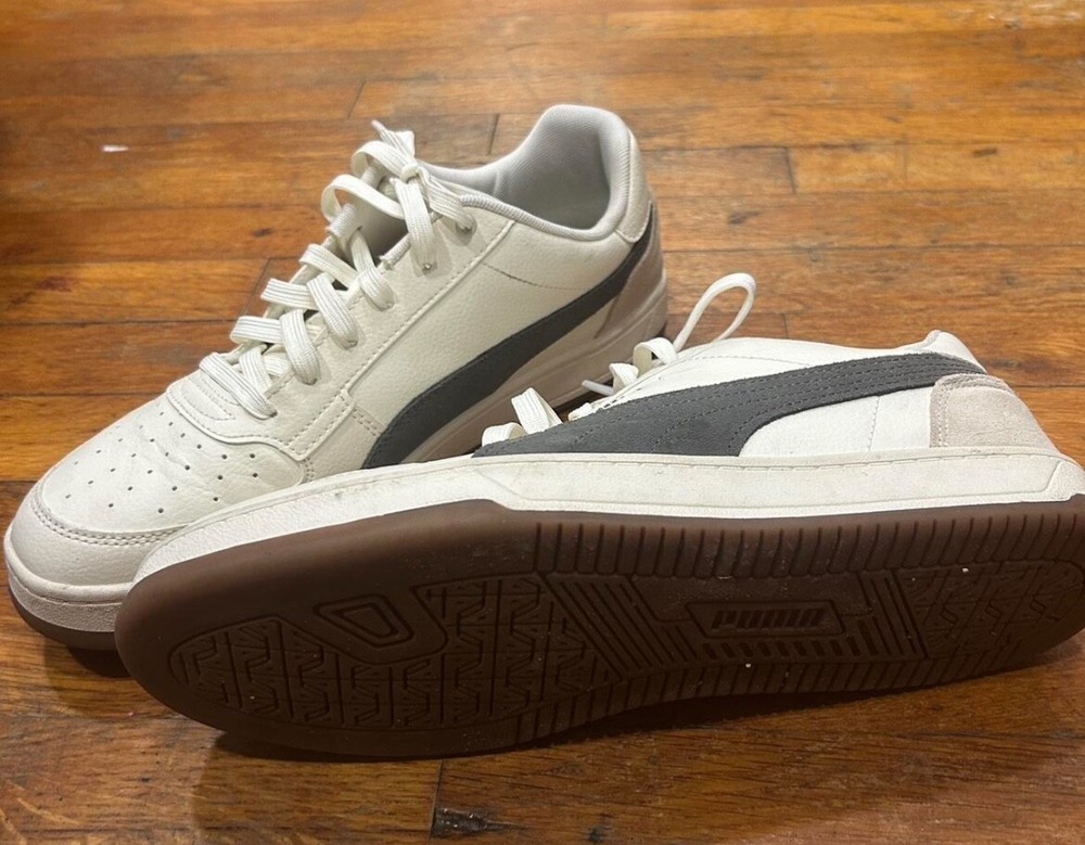 Men's Puma Caven 2.0 Low Top Sneakers in Beige