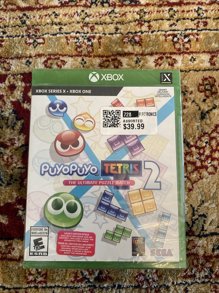 Puyo Puyo Tetris 2 Xbox One and Series X Brand New Factory Sealed