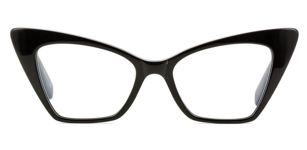 SAINT LAURENT SL244 001 VICTOIRE 51mm Black Cat Eye Eyeglasses Frames Made in Italy