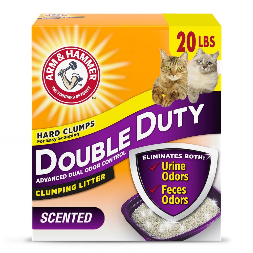Advanced Odor Control Clumping Cat Litter - Scented 20lb Bag