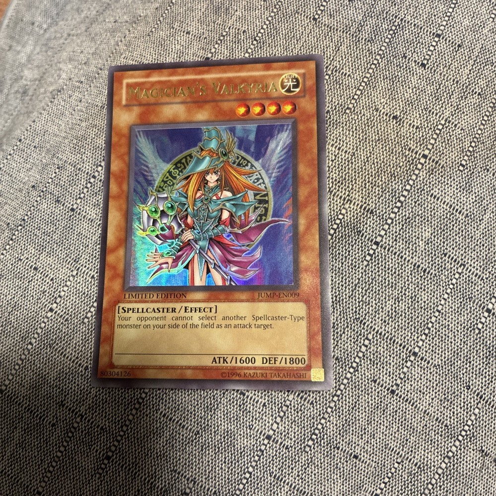 Magicians Valkyria JUMP-EN009 Shonen Jump Limited Ultra Rare LP Card