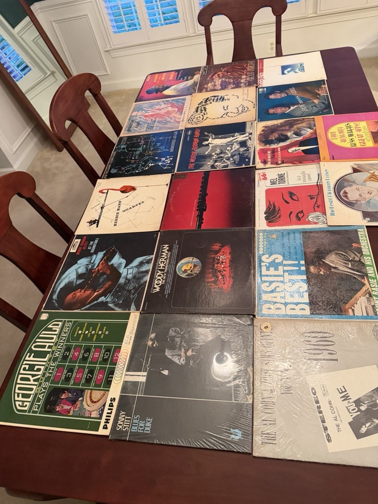 Lot of 19 Vintage Vinyl Albums Various Jazz Artists See Desc See Pics