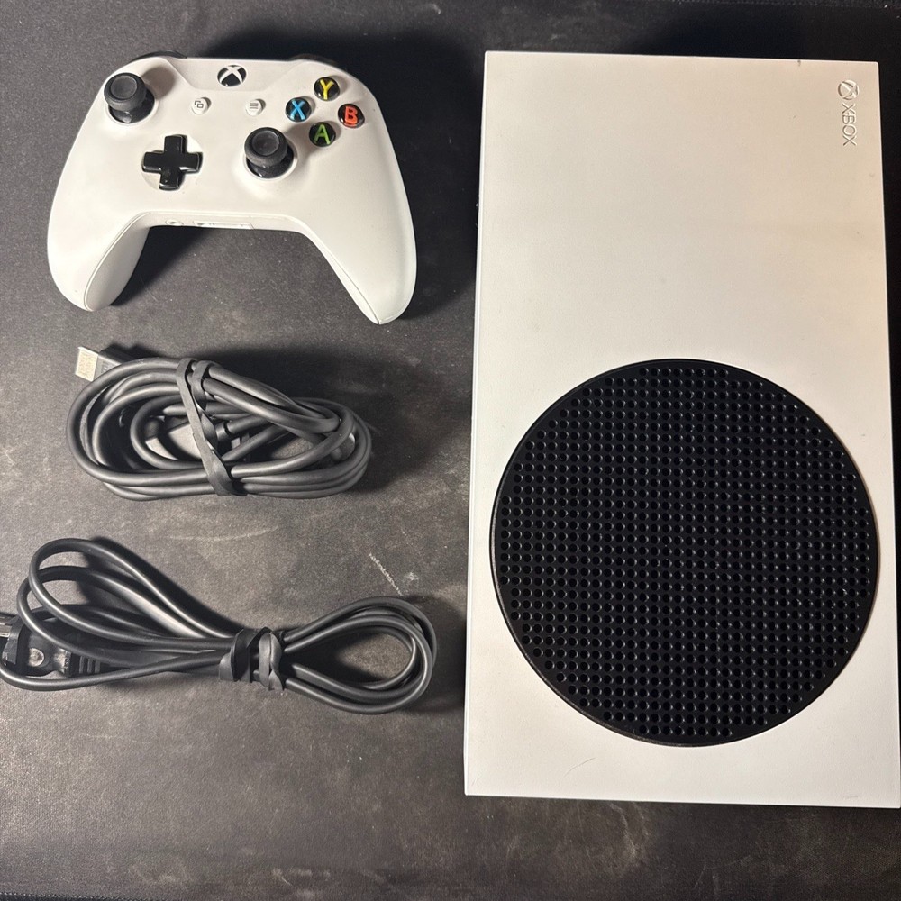 Xbox Series S 512GB Tested Working W/Controller, HDMI, Power Cable, Great