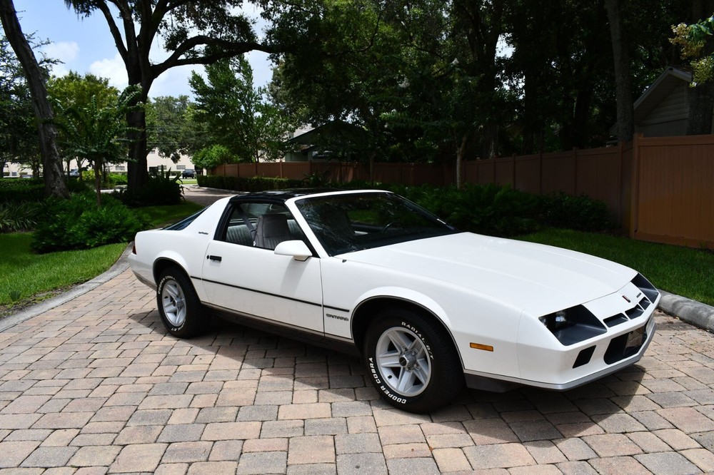 1982 Chevrolet Camaro white POSTER 24 X 36 INCH | classic car