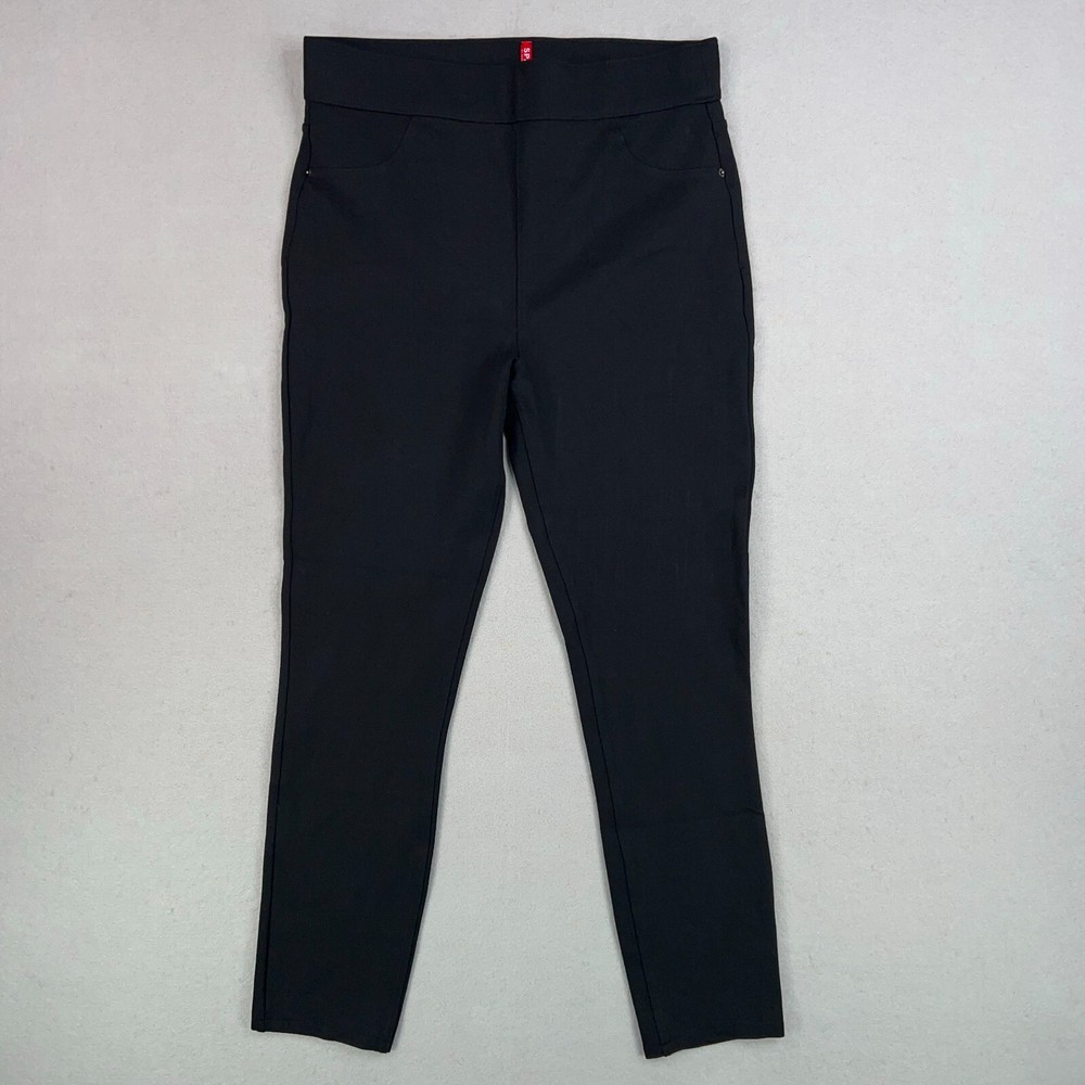 Spanx Women's Large Black Leggings Shapewear for Office Comfort & Style  