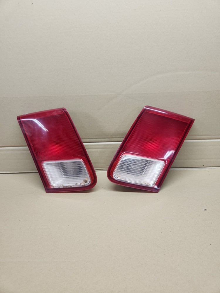 2001-2002 Honda Civic Pair of Tail Lights Trunk Lid Reverse OEM backup brake