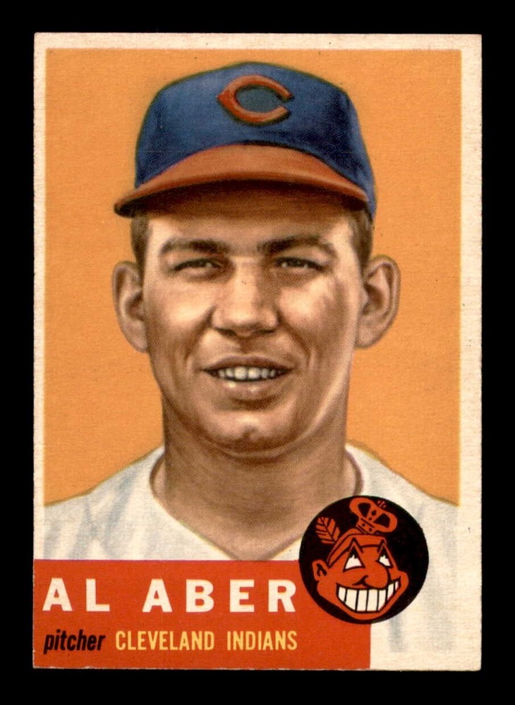 1953 Topps Baseball #233 Al Aber (Short print) NM-MINT *Beautiful*