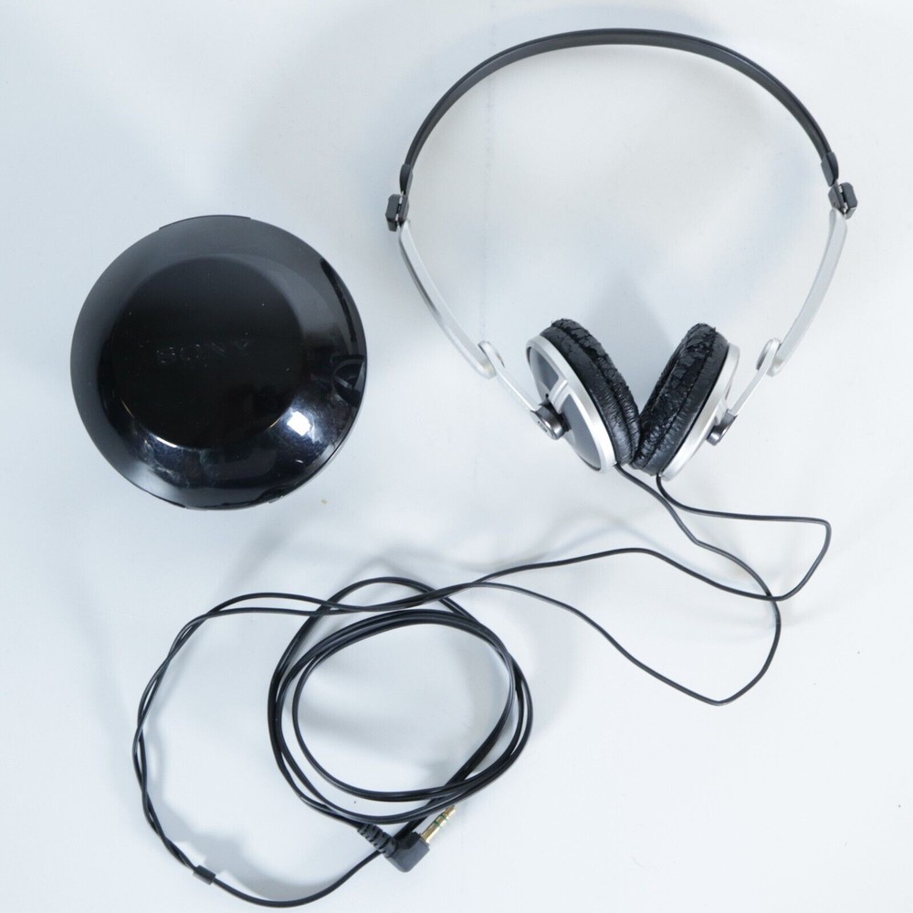Vintage Sony MDR-710 Foldable Over-Ear Headphones Tested Working