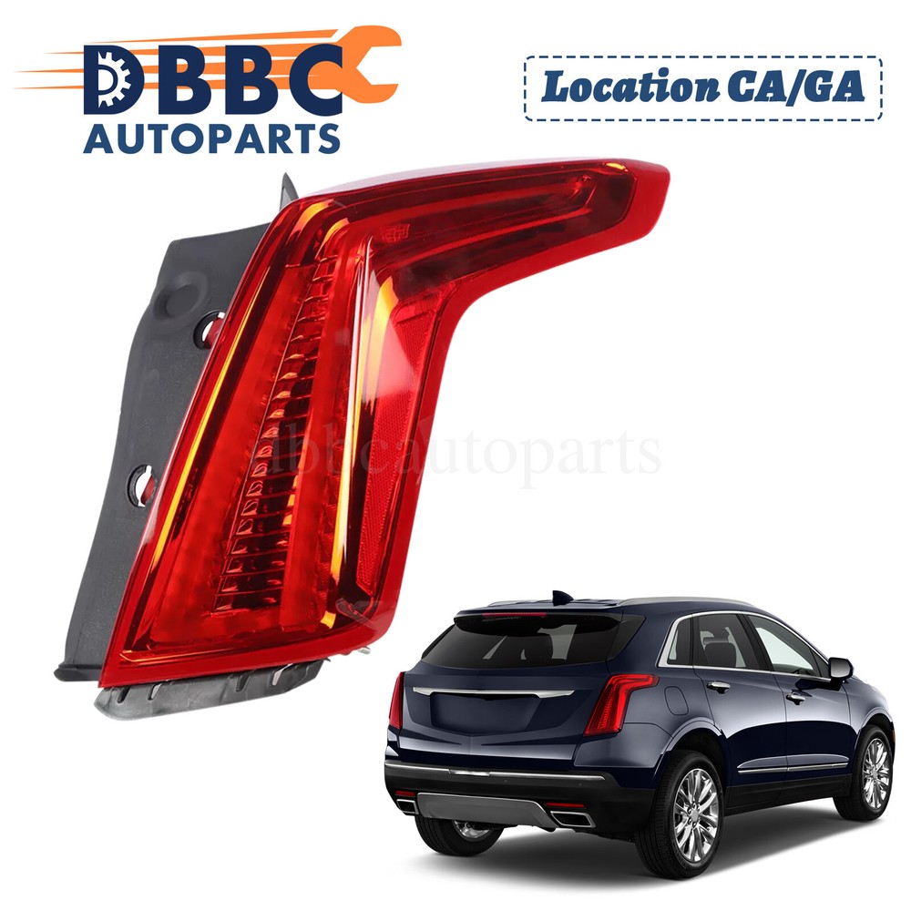 2017-2021 Cadillac XT5 Rear Right Brake Tail Light Lamp Replacement