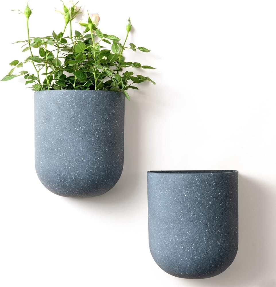 LA JOLIE MUSE Indoor Hanging Planters for Wall-Mounted Flower Pots
