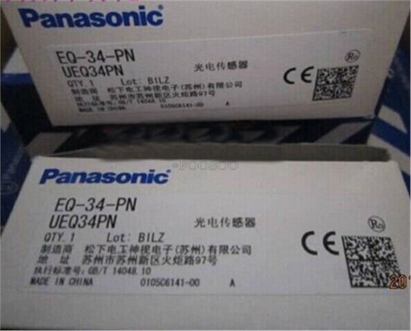 New 1Pcs Panasonic Sunx Photoelectricity Sensor EQ-34-PN ly