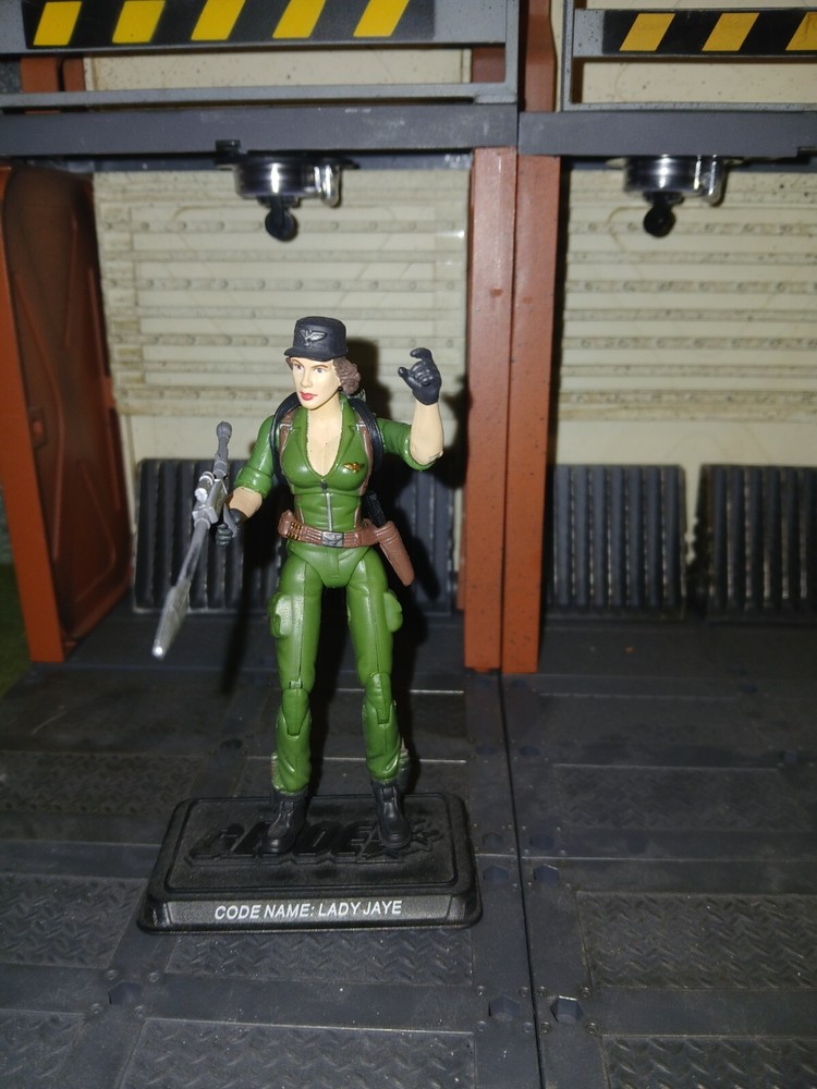 Gi Joe 3.75 Lady Jaye Action Figure 1/18