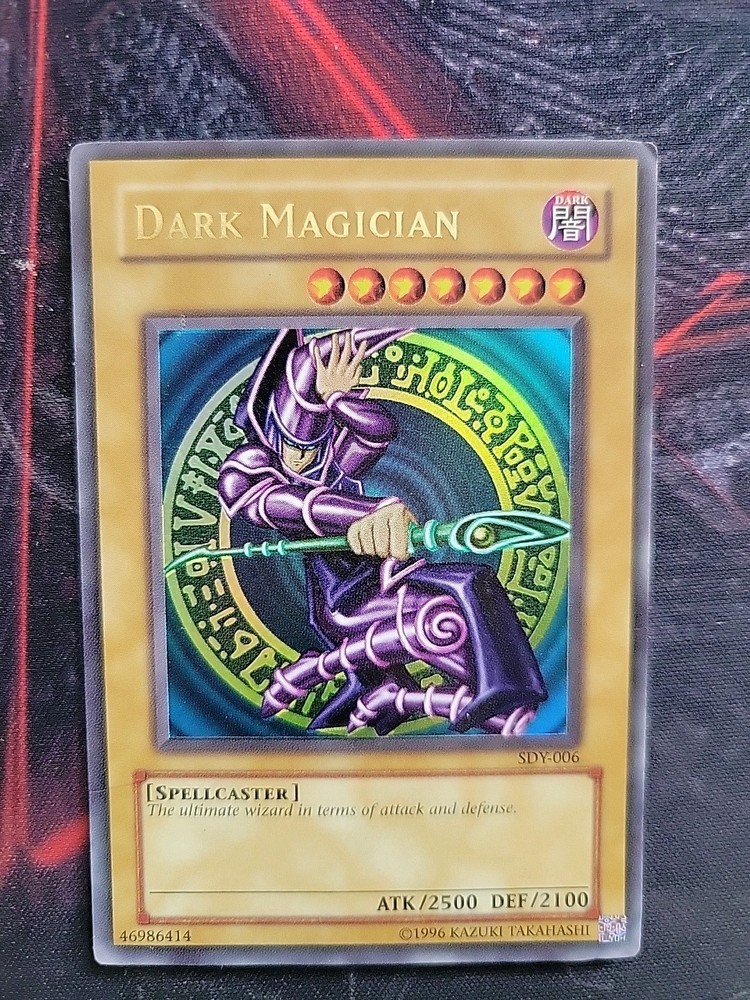 Dark Magician SDY-006 Starter Deck Yugi Unlimited Edition TCG Cards