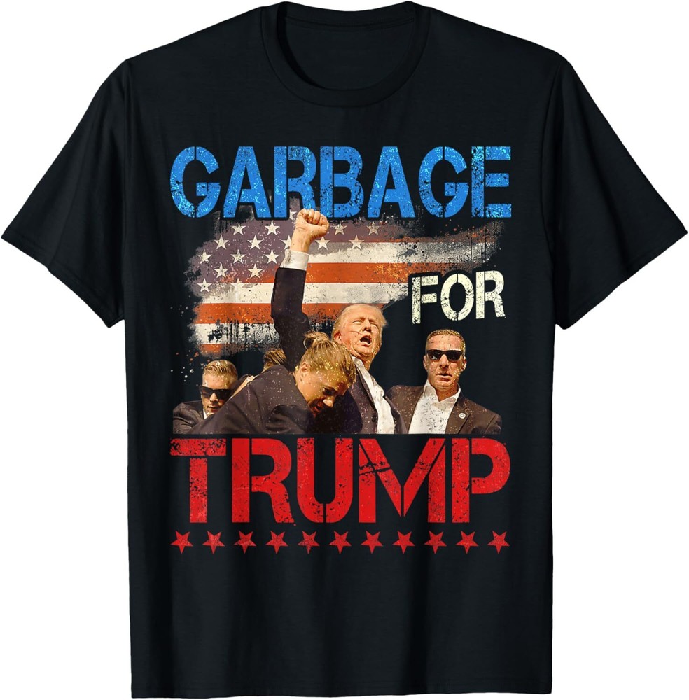 Trump 2024 Election Proud To Be Garbage Vote Trump President T-Shirt Hoodie