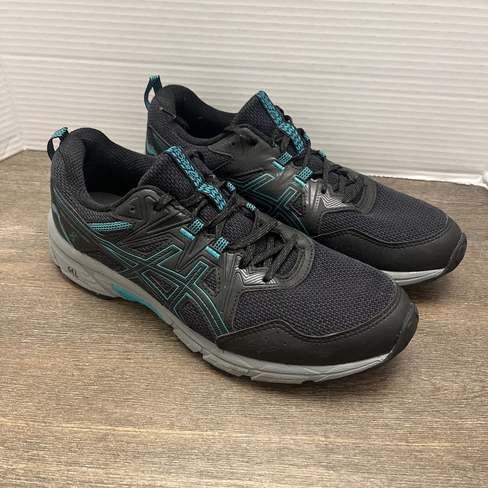 Asics Gel-Venture 8 Womens US Size 10 Black Running Shoes 1012B230