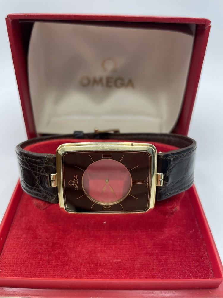 OMEGA La Magique Watch  Scarface Model 18k Gold Excellent Cond. With BoxServiced