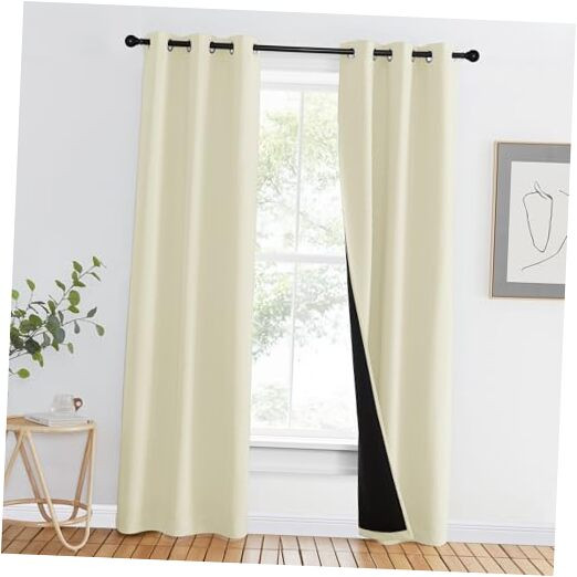 Living Room Completely Shaded Draperies, Privacy 37