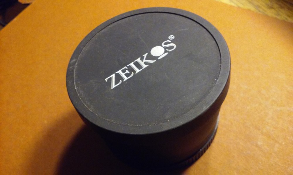 Zeikos Camera Lens 58mm Professional HD DSLR MC AF .45X WIDE ANGLE MACRO