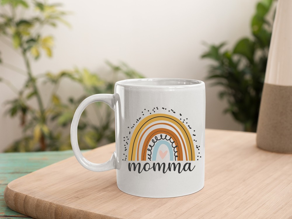 Momma Rainbow Mug Momma Mug Rainbow Mother's Day Mug Mother's Day Gift