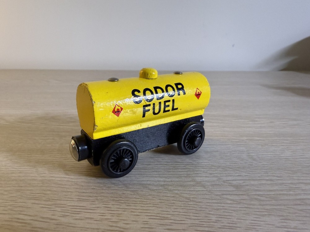 Thomas & Friends Sodor Fuel Wooden Train Toy by Gullane 2001