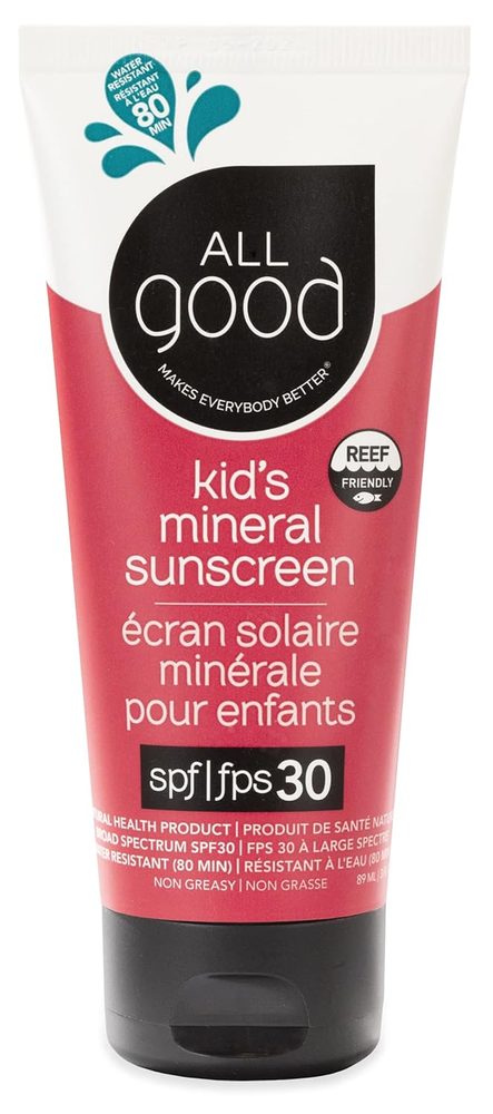 All Good Baby & Kids Sunscreen Lotion for Face & Body with UVA UVB Broad Spectrum Protection