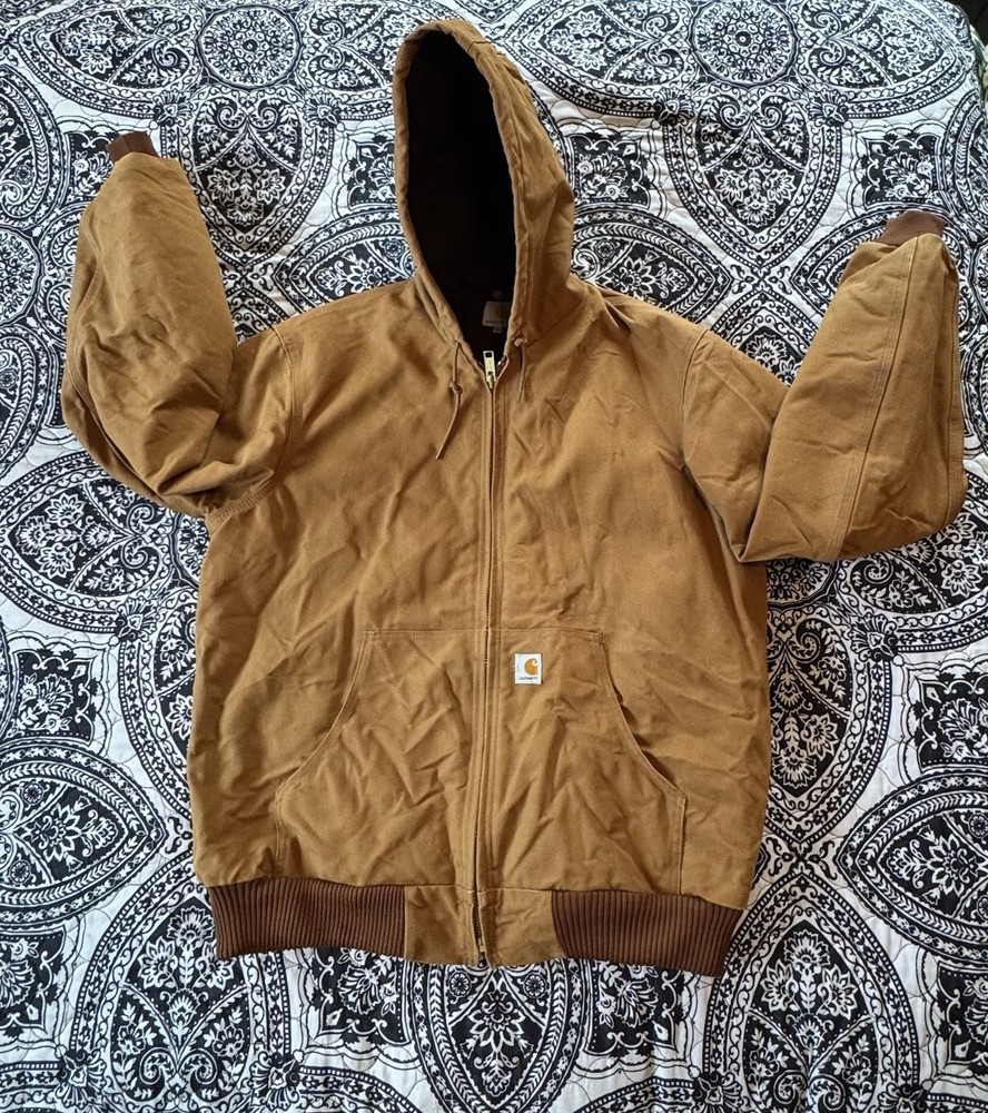 Carhartt Mens Hooded Large & Tall J140 Active JACKET Made In USA