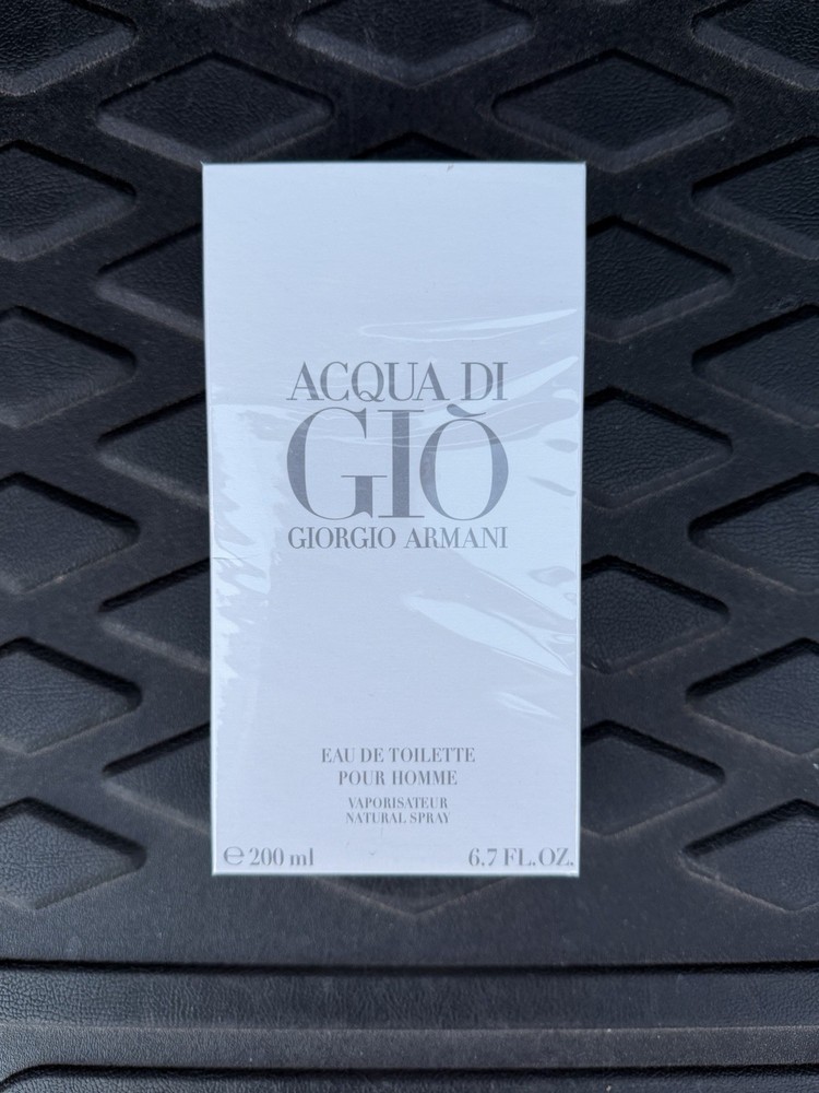 Acqua Di Gio by Giorgio Armani Eau De Toilette (6.7 FL OZ) - New