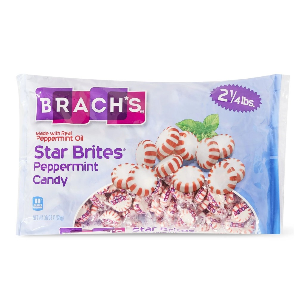 Brachs Star Brites Peppermint Candy 36oz Bag