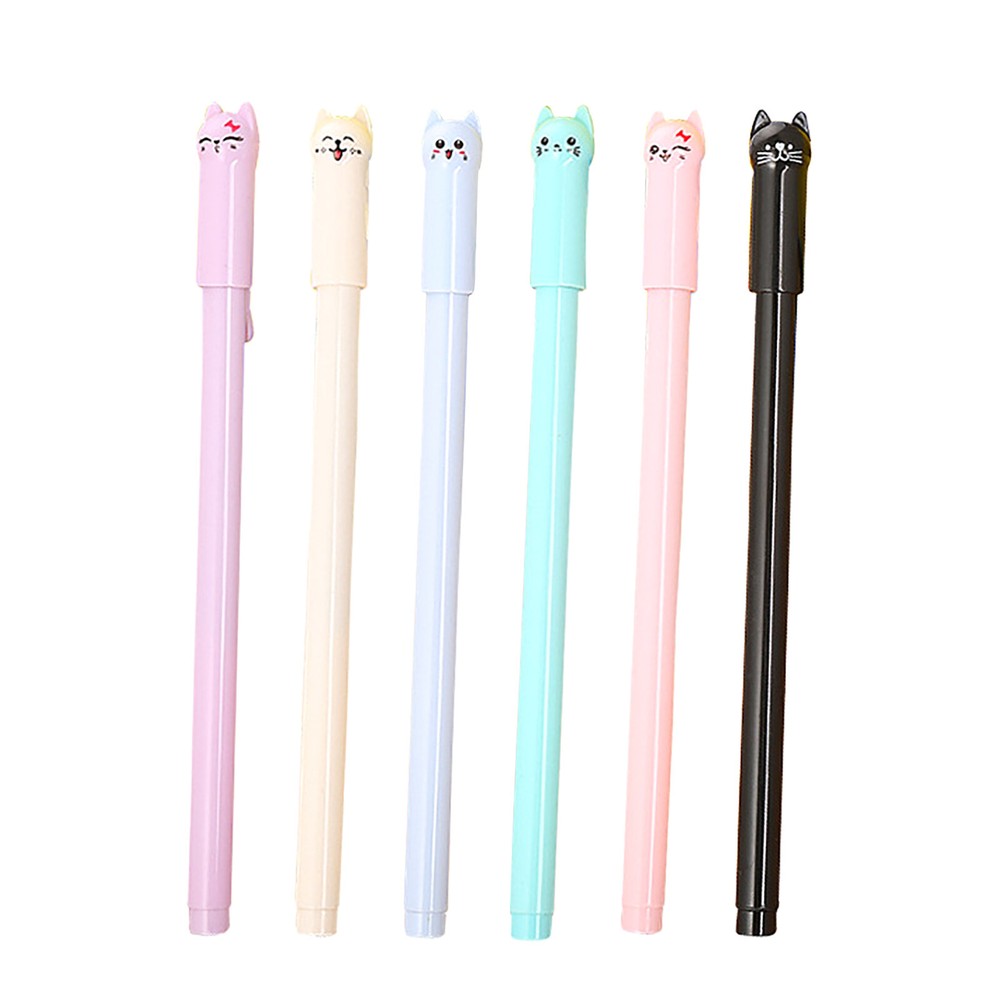 Back To School Season Pen Hat Cat Retractable Ballpoint Pen Gel Pen Gift Pens-image