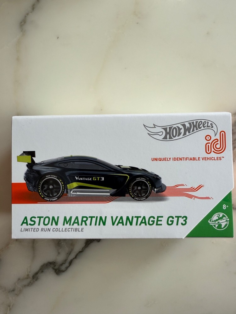 Hot Wheels 2020 ID Aston Martin Vantage GT3 HBF97 Limited Edition 03/04